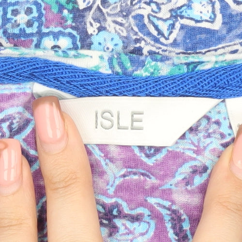 Isle Women's Multicoloured Floral T-Shirt L