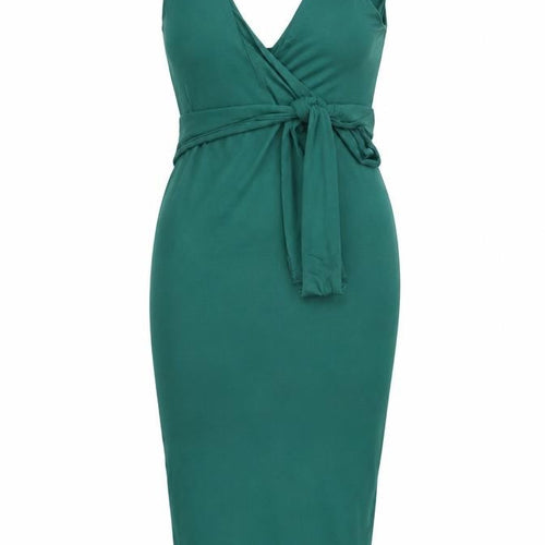 ASOS DESIGN Women's Green Bodycon Dress Size 10