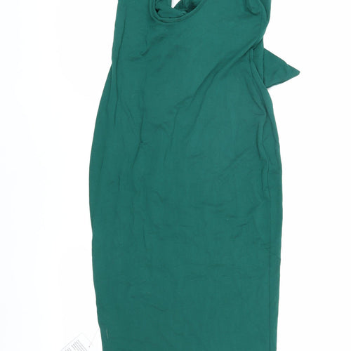 ASOS DESIGN Women's Green Bodycon Dress Size 10