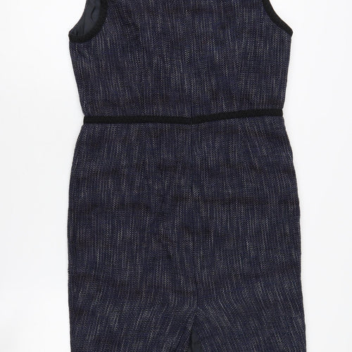 Hobbs Women's Blue Sheath Dress, UK 12, Classic Style