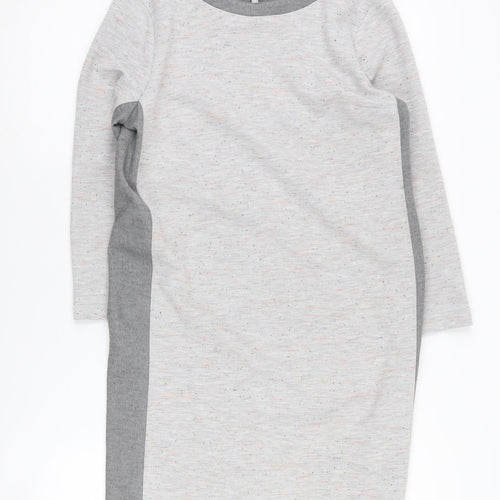 Oliver Bonas Women's Grey Sheath Dress Size 10