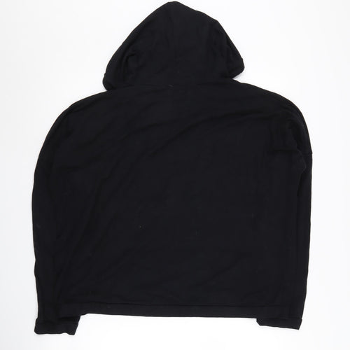 Pineapple Women's Black Pullover Hoodie XL Casual