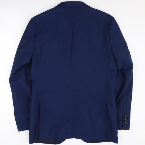 Austin Reed Men's Blue Blazer 40R Classic Formal Jacket