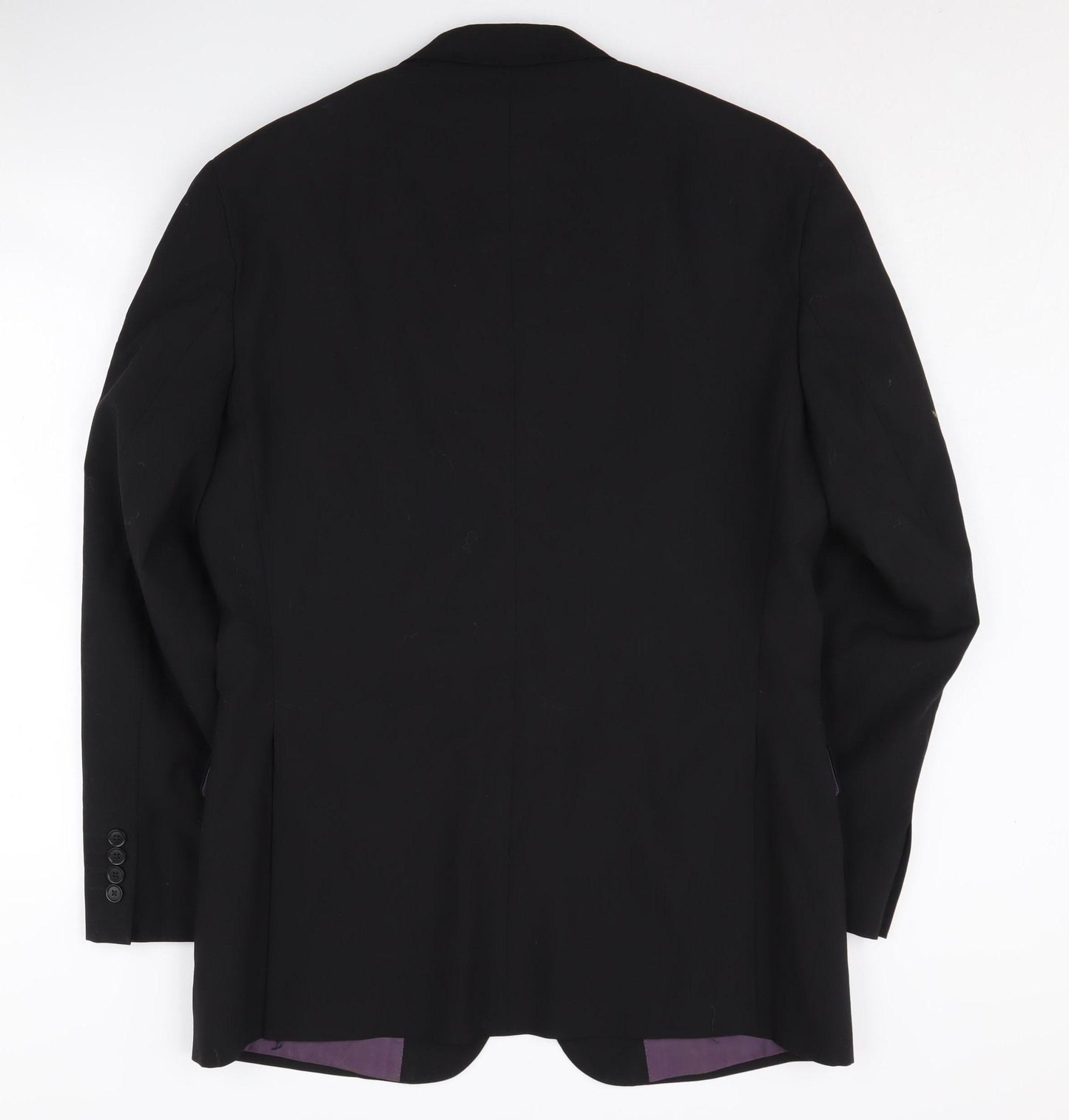 Greenwoods Black Men's Blazer, Size 38R Formal Jacket