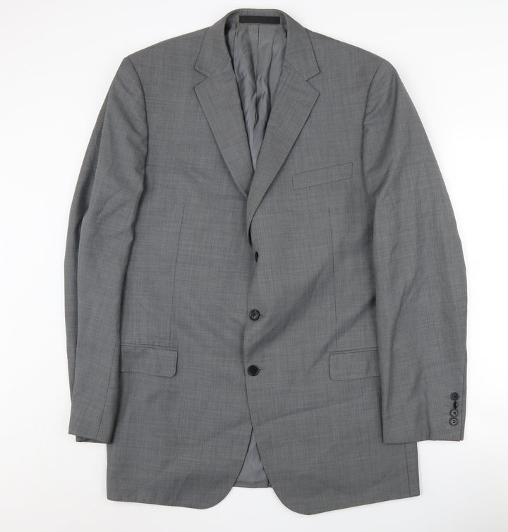 Marks and Spencer Men's Grey 44 Extra Long Suit Jacket