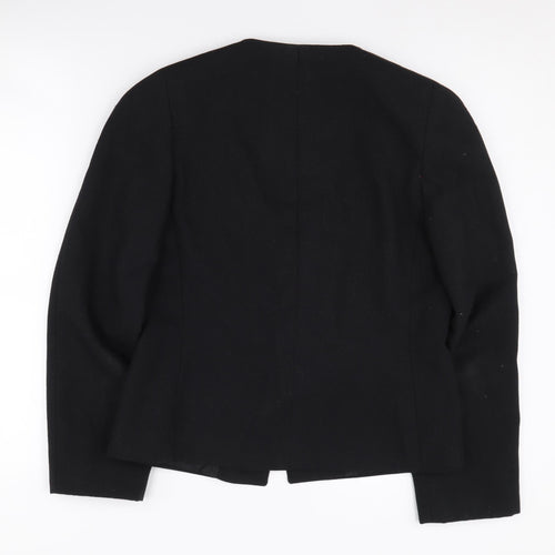St Michael Women's Black Suit Jacket Size 10