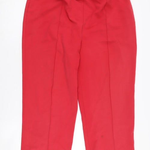 Isle Women's Red Trousers Size 18