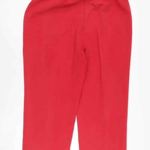 Isle Women's Red Trousers Size 18