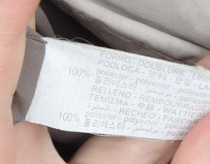 Zara Girls Beige Puffer Jacket 4-5 Years