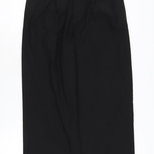 Uniqlo Women’s Black XS Straight Trousers, Autumn/Winter