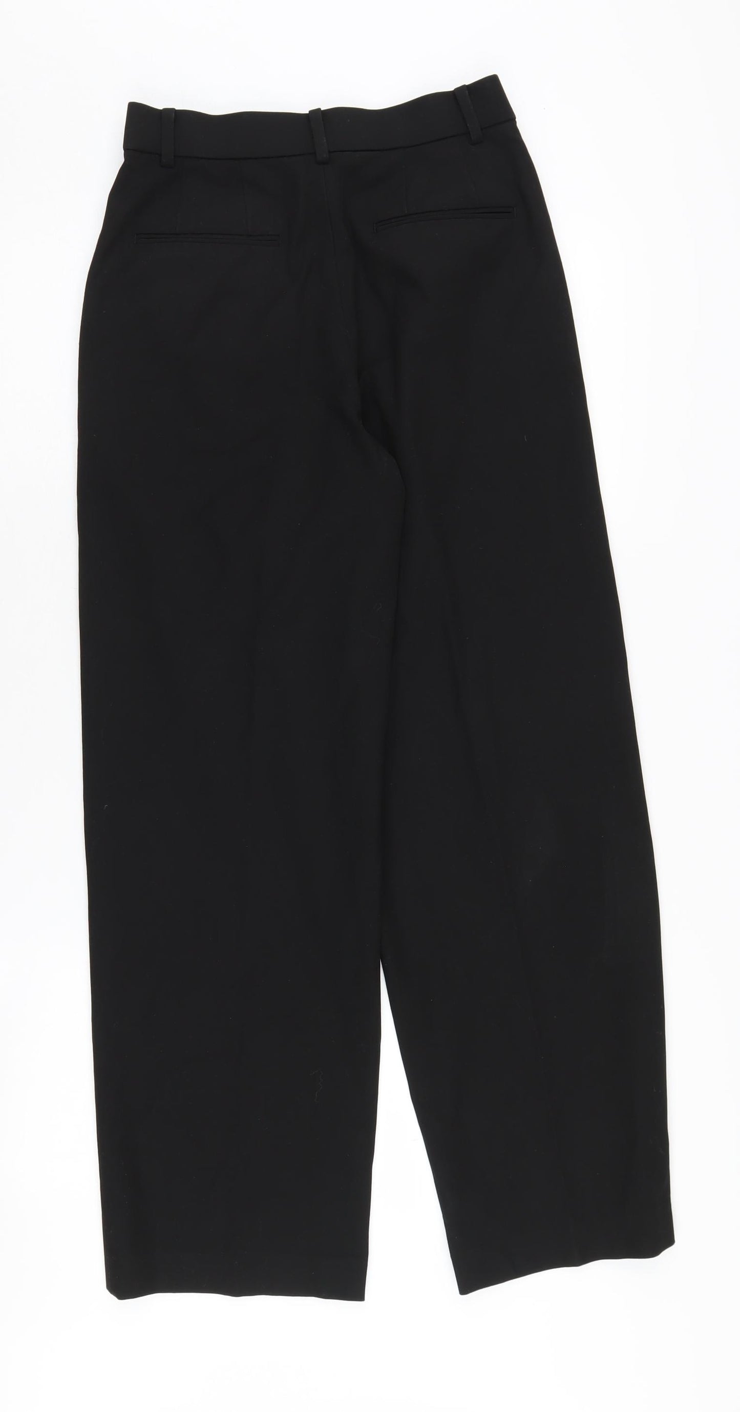 Uniqlo Women’s Black XS Straight Trousers, Autumn/Winter
