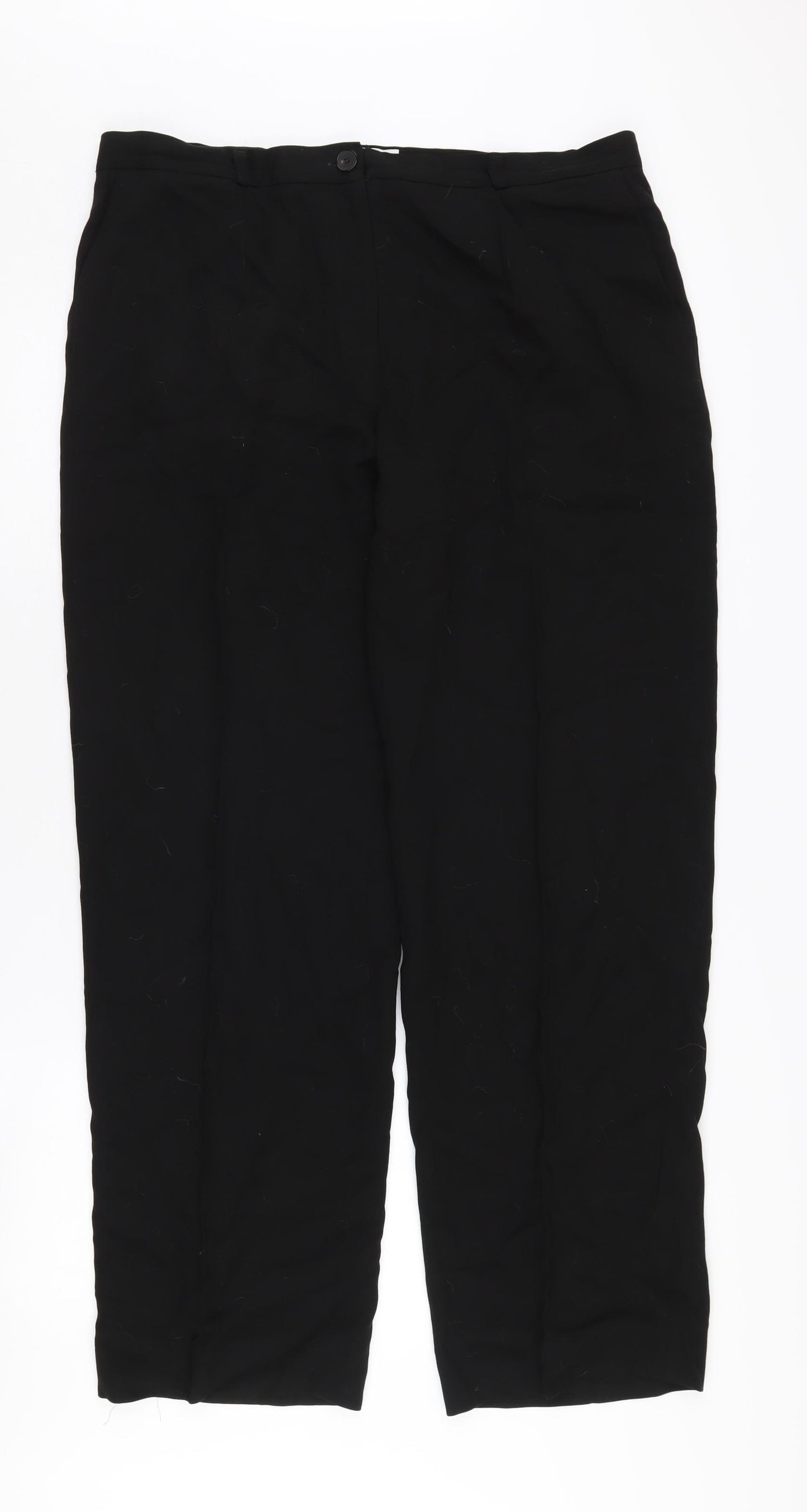 Anne Storey Women's Black Trousers Size 16