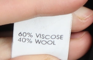 Anne Storey Women's Black Trousers Size 16