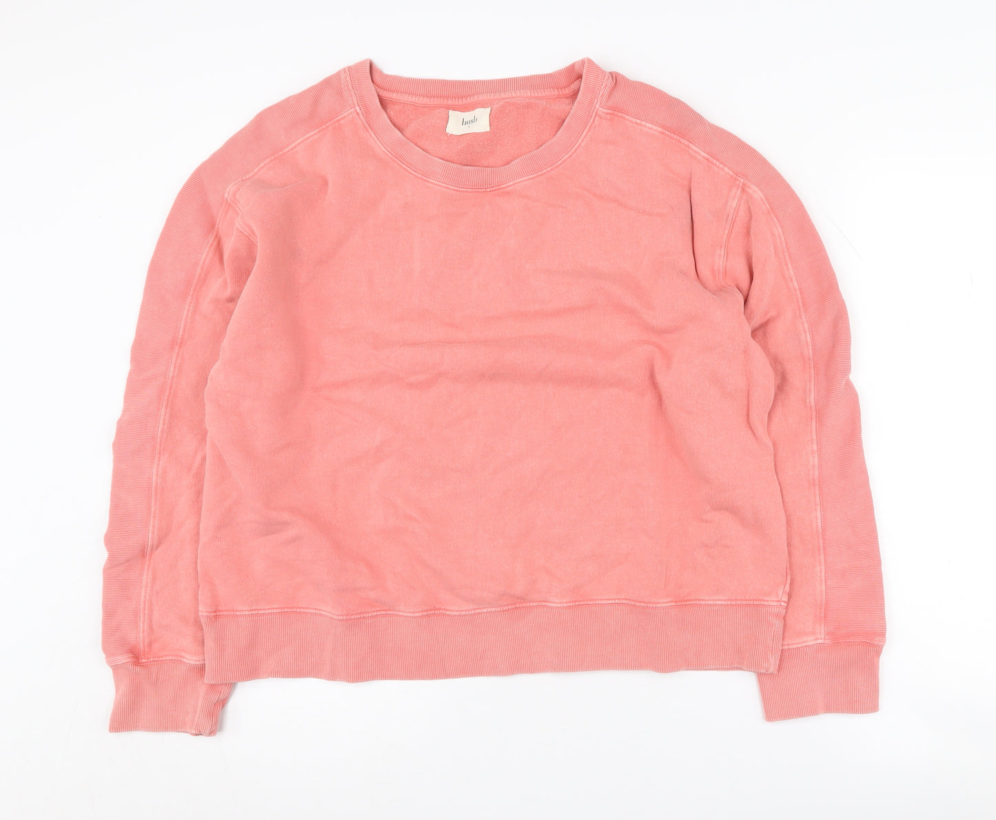 Hush Women’s Pink XL Pullover Sweatshirt Casual
