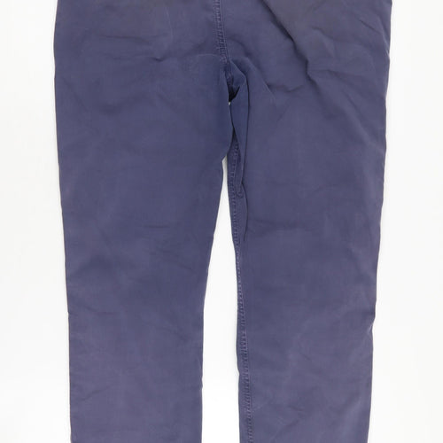 John Lewis Women's Blue Chino Trousers Size 12