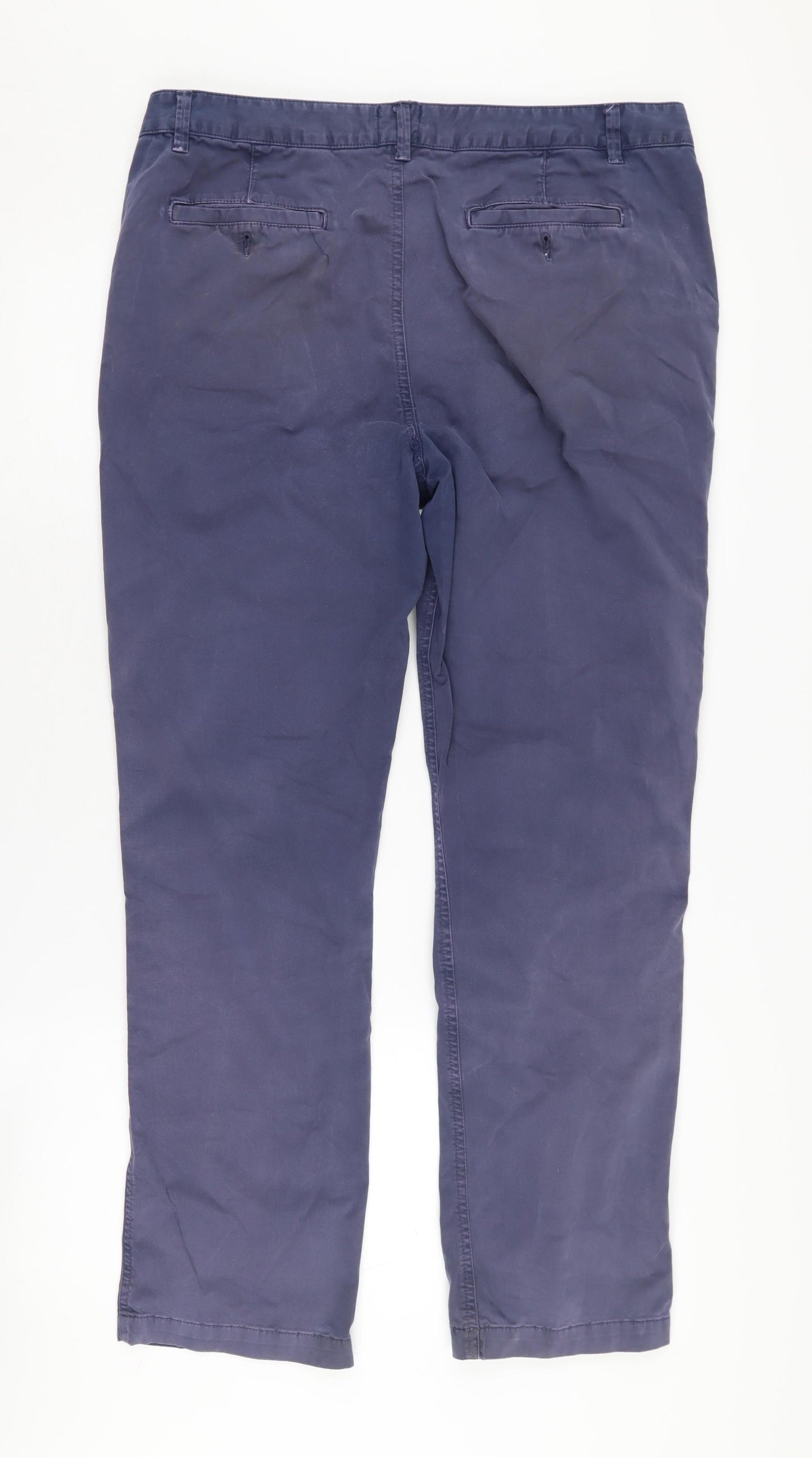 John Lewis Women's Blue Chino Trousers Size 12