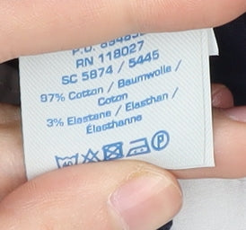 Boden Women's Blue Cotton Trousers Size 16