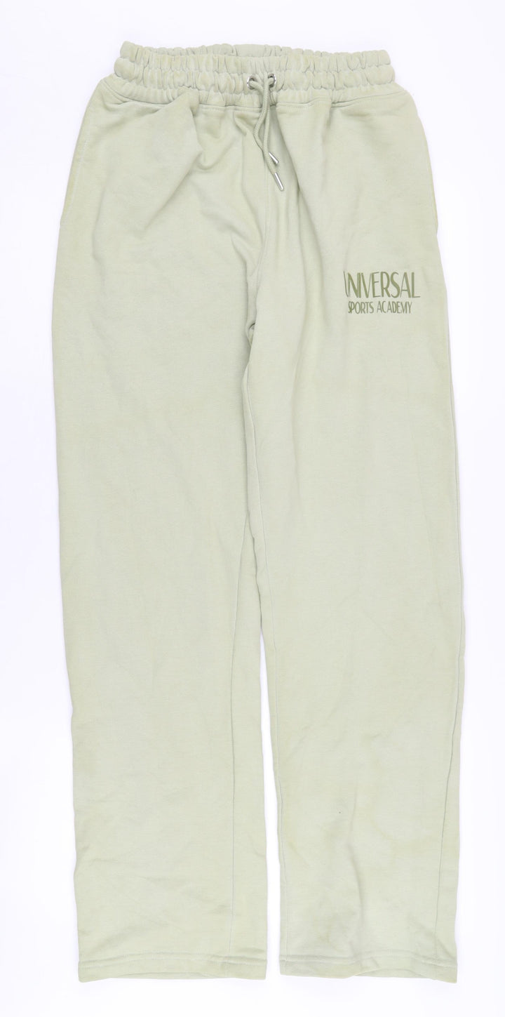 PrettyLittleThing Women's Green Sweatpants Size S
