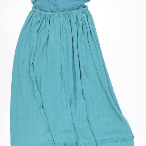 Forever 21 Women's Blue Maxi Dress, Size 6, Casual