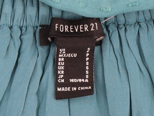 Forever 21 Women's Blue Maxi Dress, Size 6, Casual