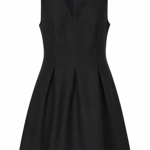 Boden Women's Black V-Neck Sleeveless Dress Size 10