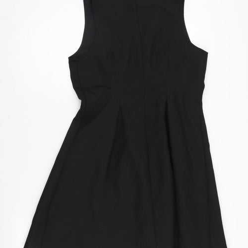 Boden Women's Black V-Neck Sleeveless Dress Size 10