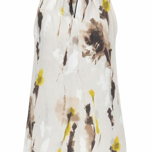Mango Women's Multicoloured High Neck Dress, Size 6
