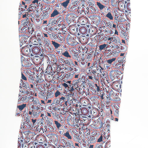 Monsoon Women's Multicoloured Geometric Dress Size 12