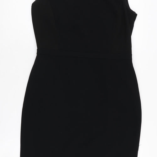 T.M. Lewin Women's Black Sheath Dress Size 10 Business
