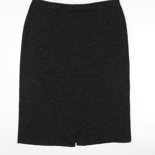 Marks and Spencer Women's Black Pencil Skirt, Size 20