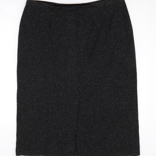 Marks and Spencer Women's Black Pencil Skirt, Size 20