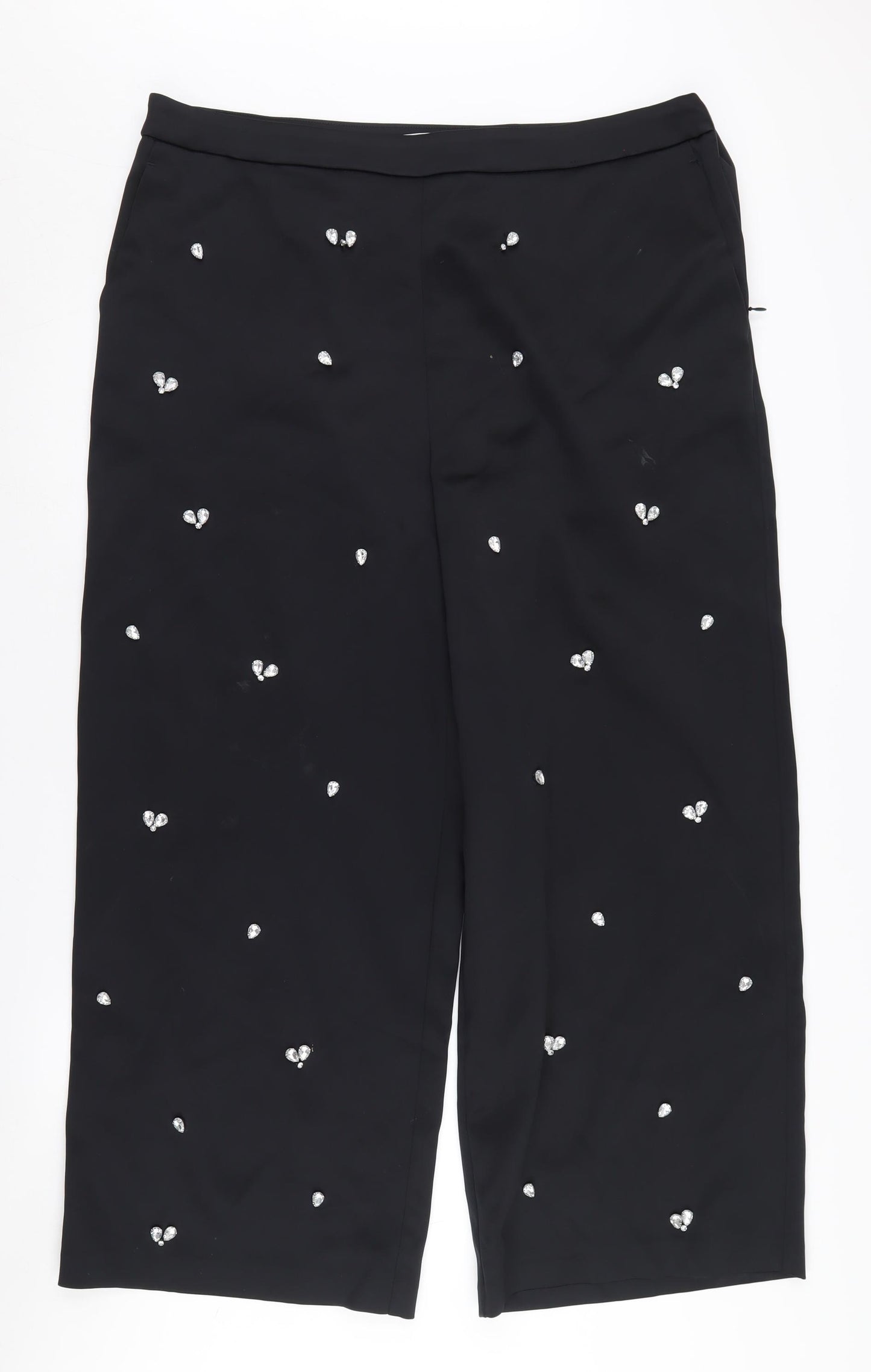 Marks and Spencer Women's Black Trousers Size 18
