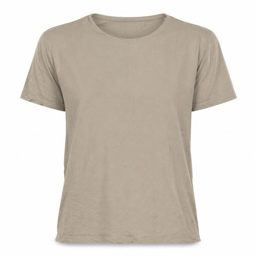 Abercrombie & Fitch Women's Beige T-Shirt M