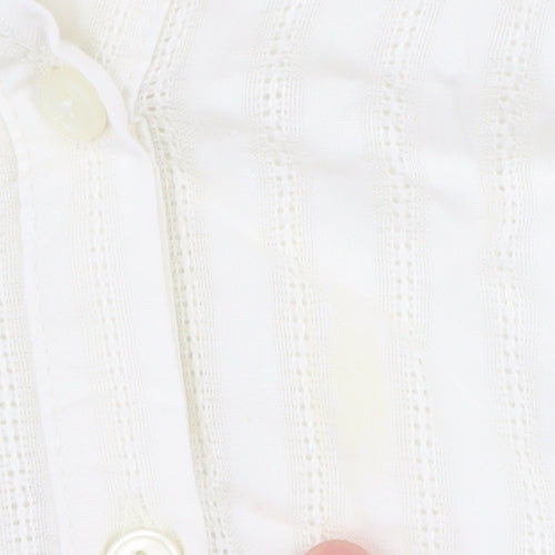 Marks & Spencer Women's Ivory 3/4 Sleeve Blouse, Size 22