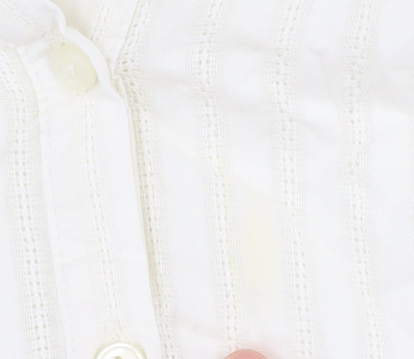 Marks & Spencer Women's Ivory 3/4 Sleeve Blouse, Size 22