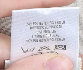 Eastex Women's Beige A-Line Midi Skirt Size 16