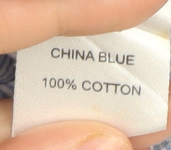 Cotton Traders Women's Blue Striped Button-Up Shirt 16
