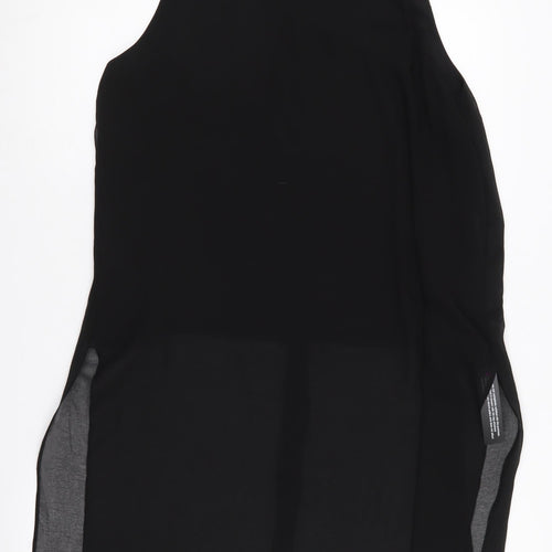 Roman Women's Black Sleeveless Blouse Size 16