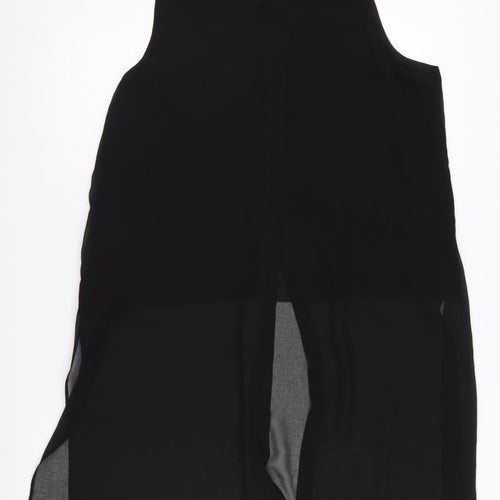 Roman Women's Black Sleeveless Blouse Size 16