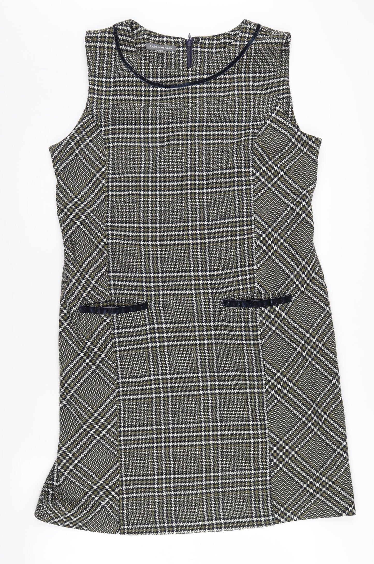 Laura Ashley Women's Multicoloured Knee Length Shift Dress