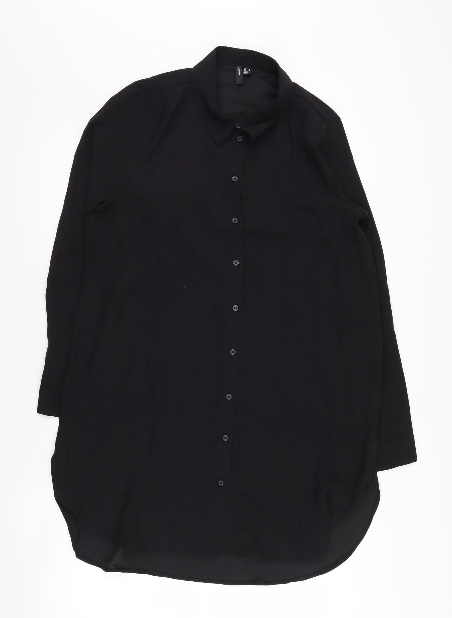 Vero Moda Women's Black Shirt Dress S Casual