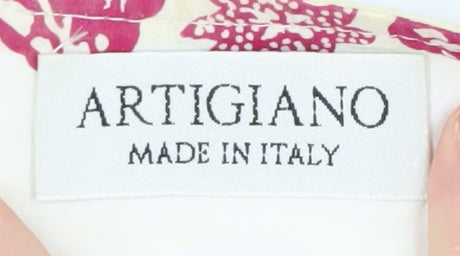 Artigiano Women's Multicoloured A-Line Skirt, Size 12