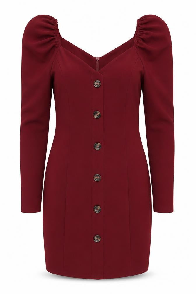 Missguided Women's Red Bodycon Mini Party Dress Size 8