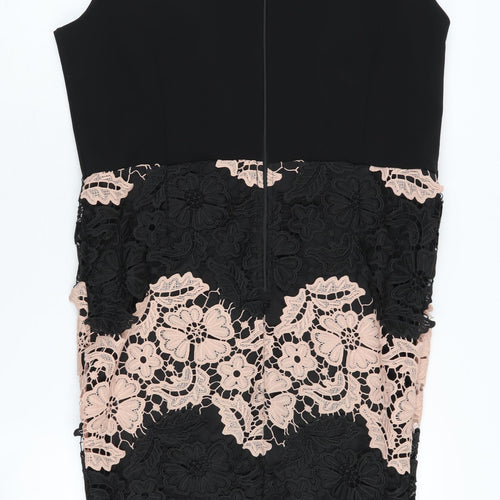 Paper Dolls Women's Black Sheath Dress Size 16