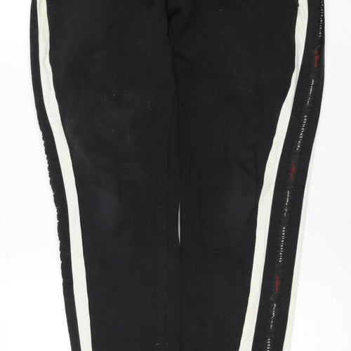 GoodForNothing Men's Black Jogger Trousers, M