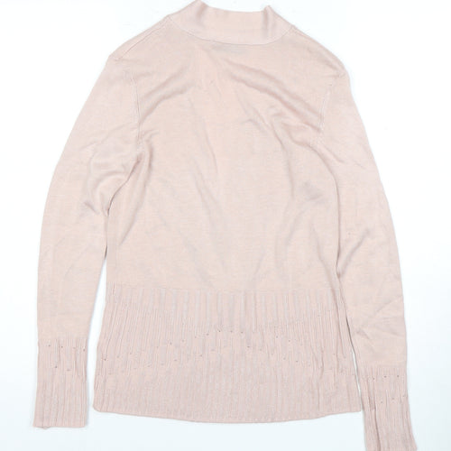 Marks and Spencer Women's Pink Cardigan Size 8