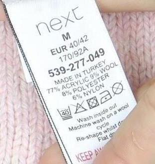 Next Women's Pink Sequin Star Pullover Jumper M