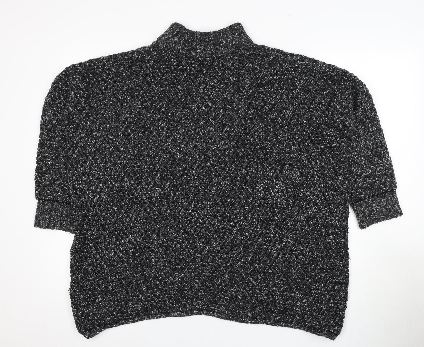 Selected Femme Women's Black High Neck Jumper Size S