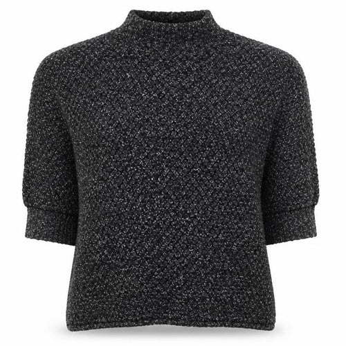 Selected Femme Women's Black High Neck Jumper Size S