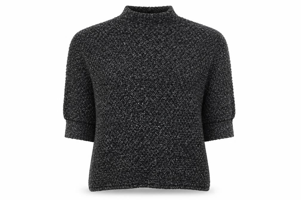 Selected Femme Women's Black High Neck Jumper Size S